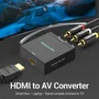 Vention Convertidor HDMI a RCA AEEB0 Negro